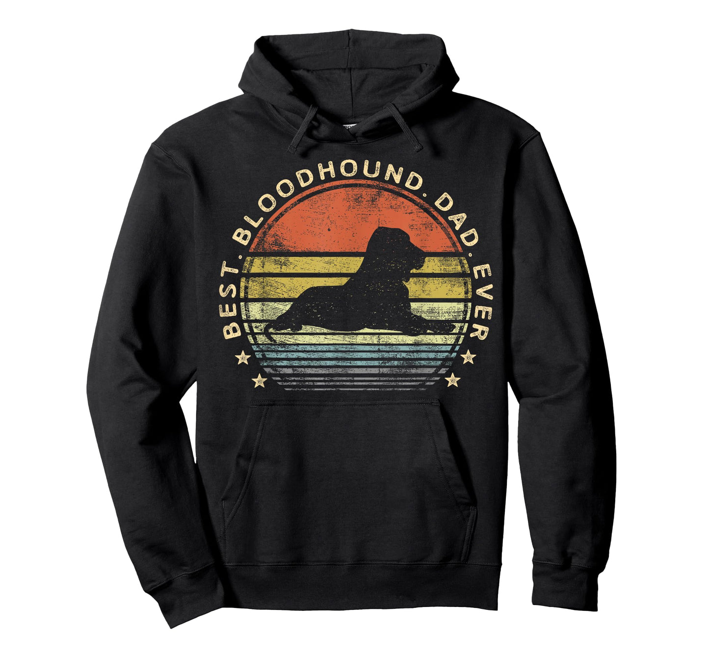Best Bloodhound Dad Ever Dog Lover Gifts Pet Owner Daddy Men Kids T-Shirt