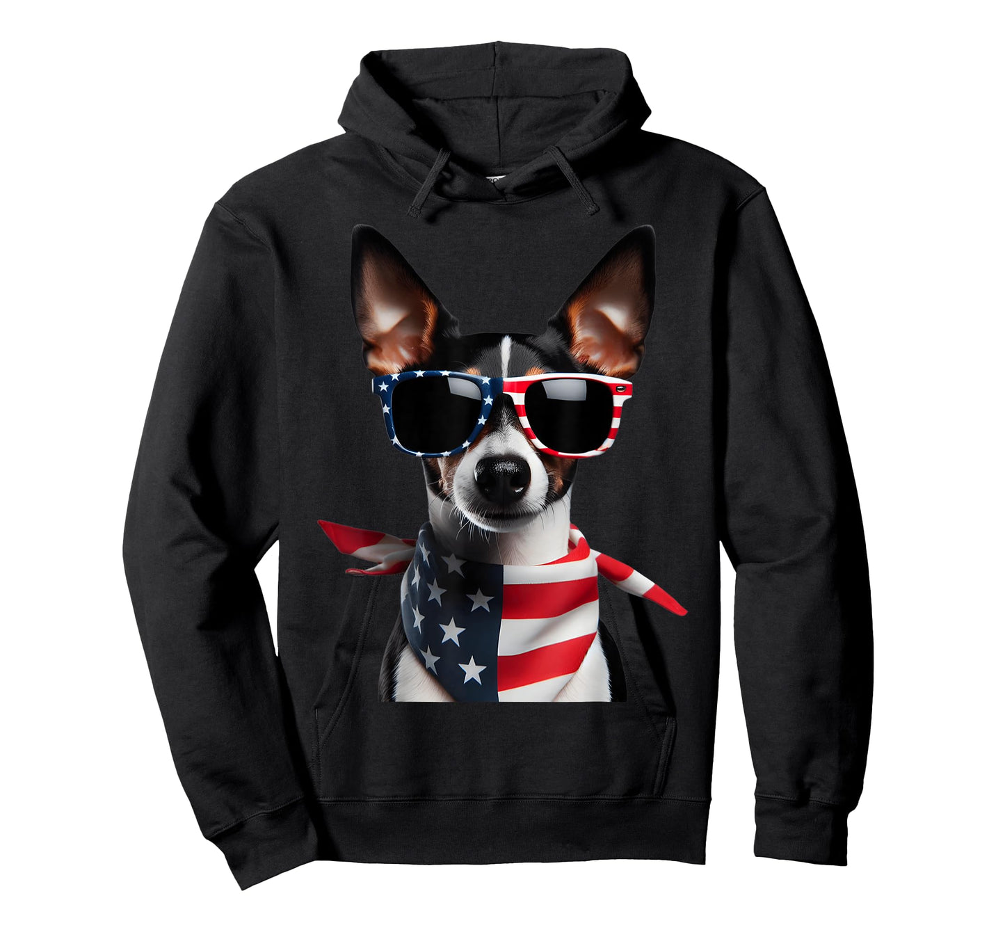 Rat Terrier Dog 4th Of July American Independence Day Owner T-Shirt for Men Women Kids
