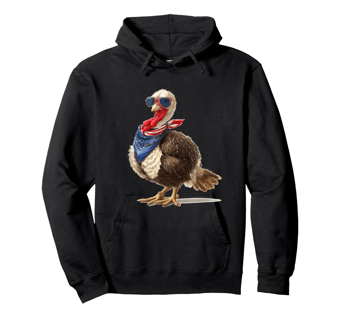 Cool Turkey Look with Badass Sunglasses Costume T-Shirt