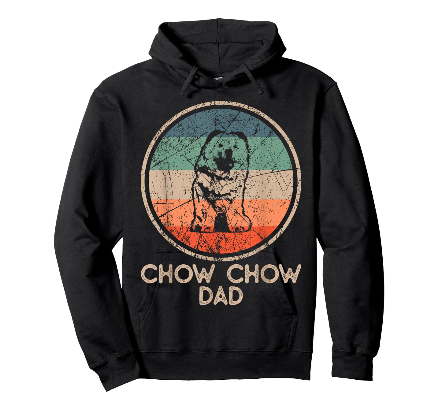 Chow Chow Dog - Vintage Chow Chow Dad T-Shirt for Men Women