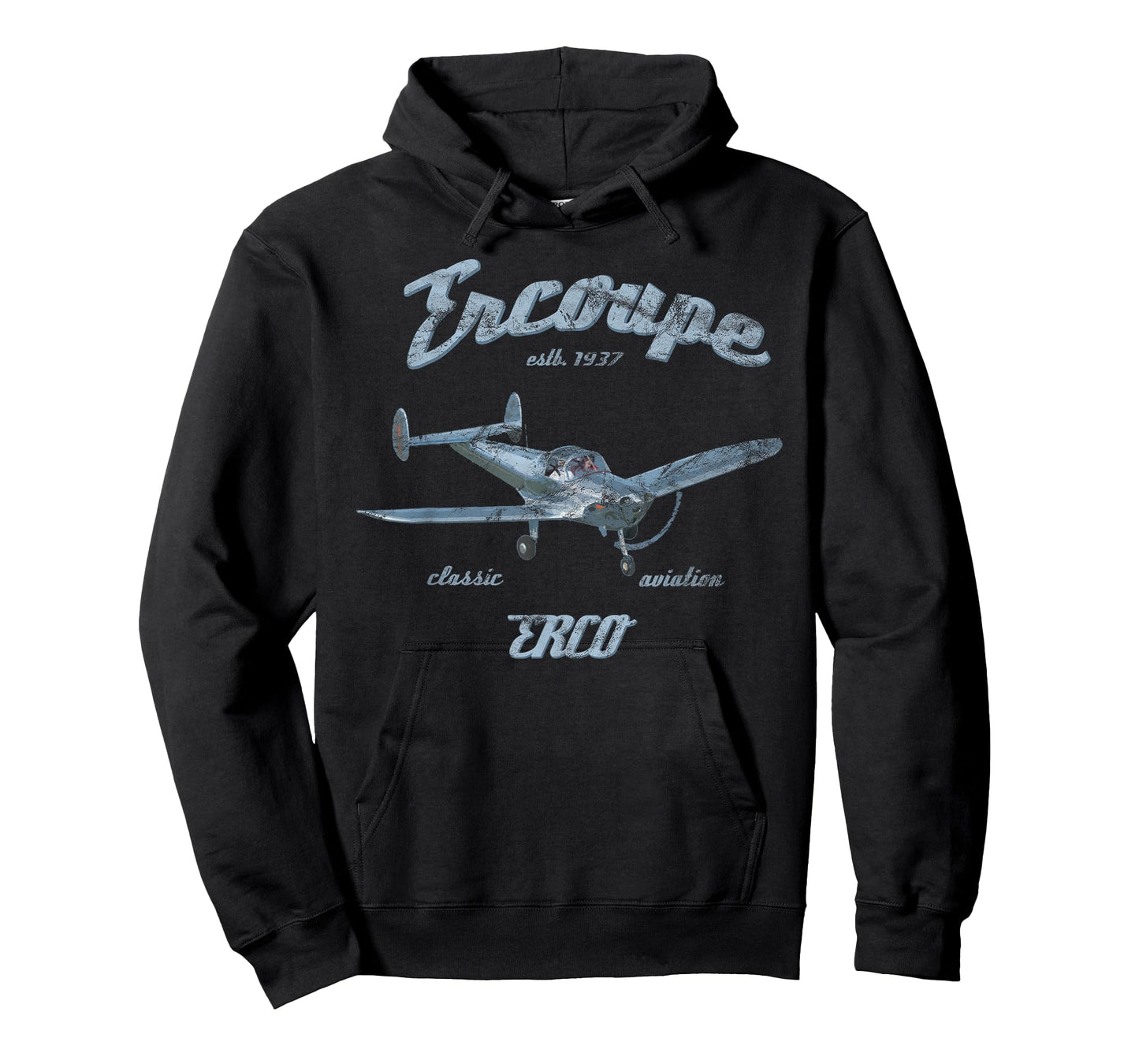 Ercoupe Airplane Classic Aviation Pilot Vintage T-Shirt