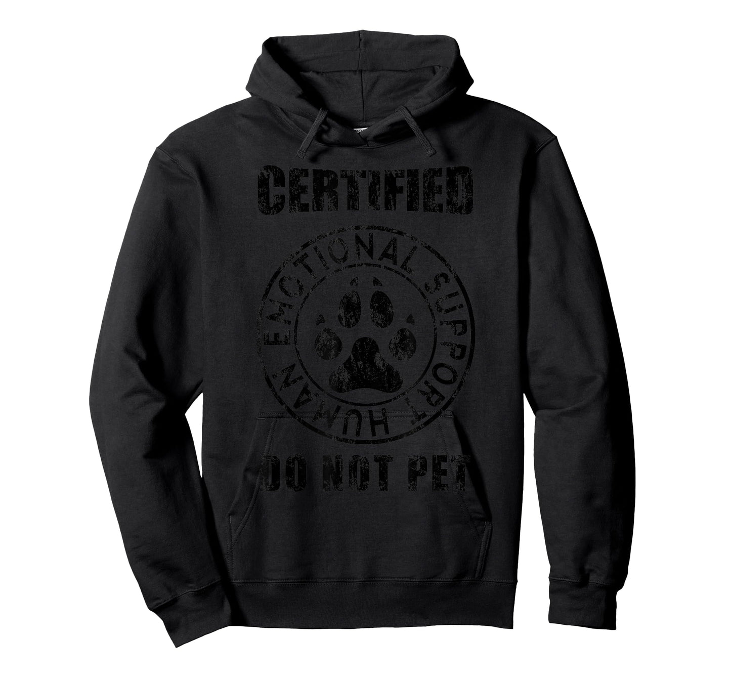 Certified Emotional Support Human Do Not Pet - Dog lovers T-Shirt