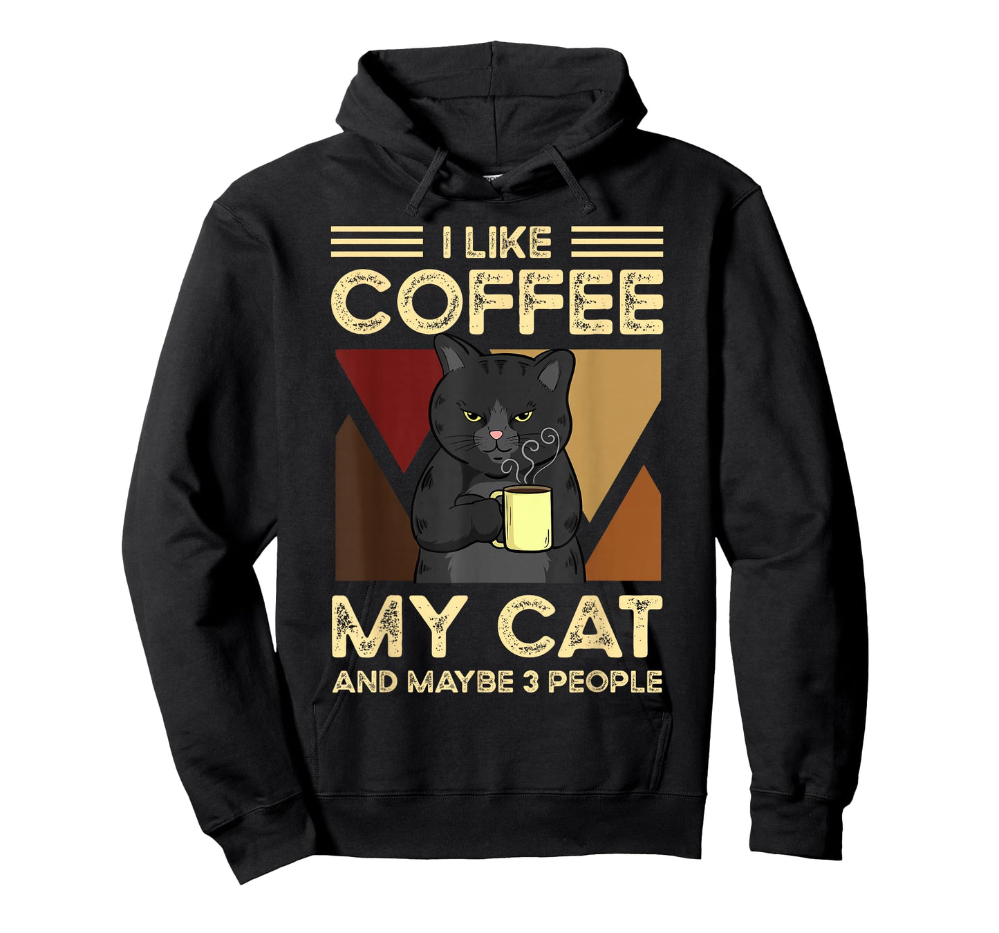 I Like Coffee My Cats And Maybe 3 People T-Shirt