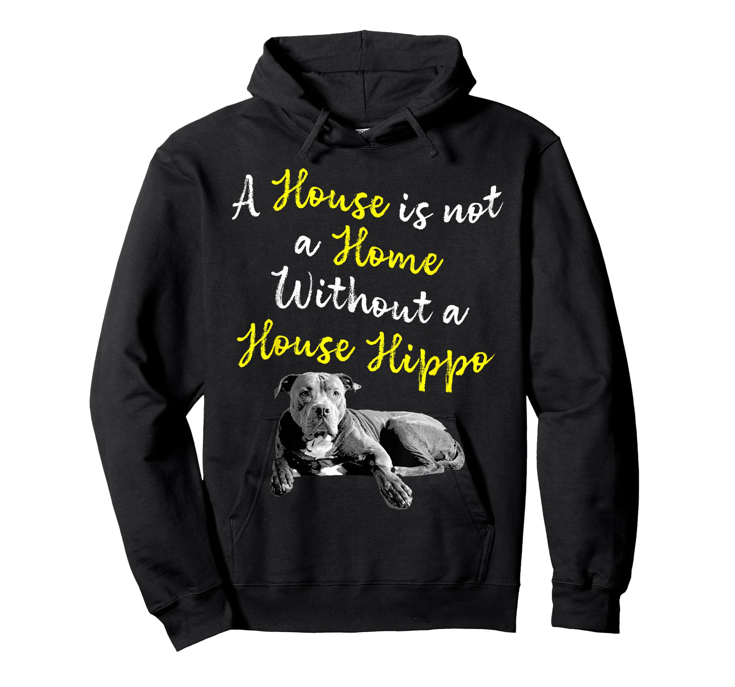 House Hippo Pit Bull Bully Owner Graphic Dog Pitbull Lover T-Shirt