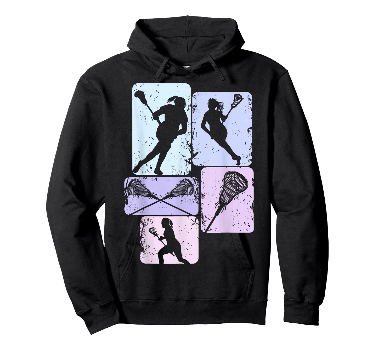 Lacrosse Girls Women Youth Kids T-Shirt