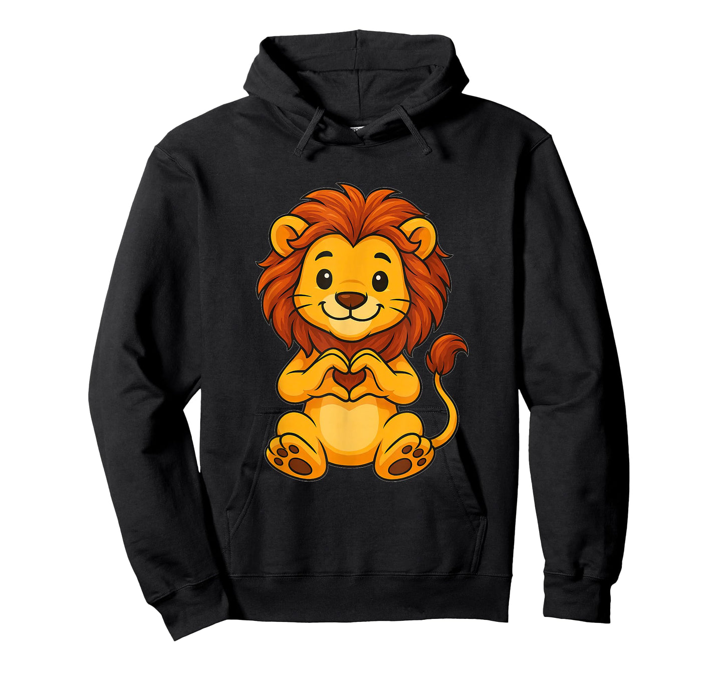 Lion with heart | Sweet lion motif with heart symbol T-Shirt