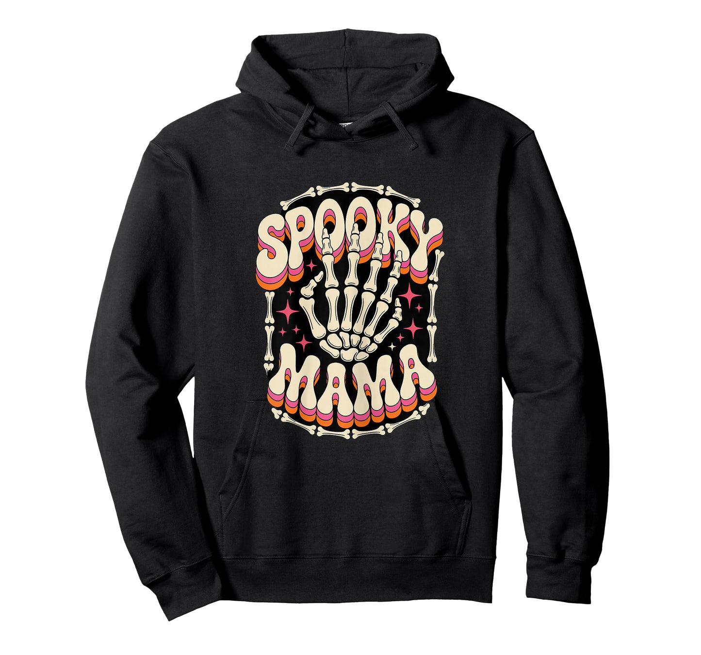 Spooky Mama Skeleton Hand Halloween Shirt for Moms T-Shirt