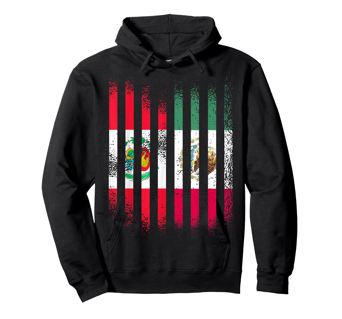 Peru Flag Mexico Grown Country Flags Stripes T-Shirt