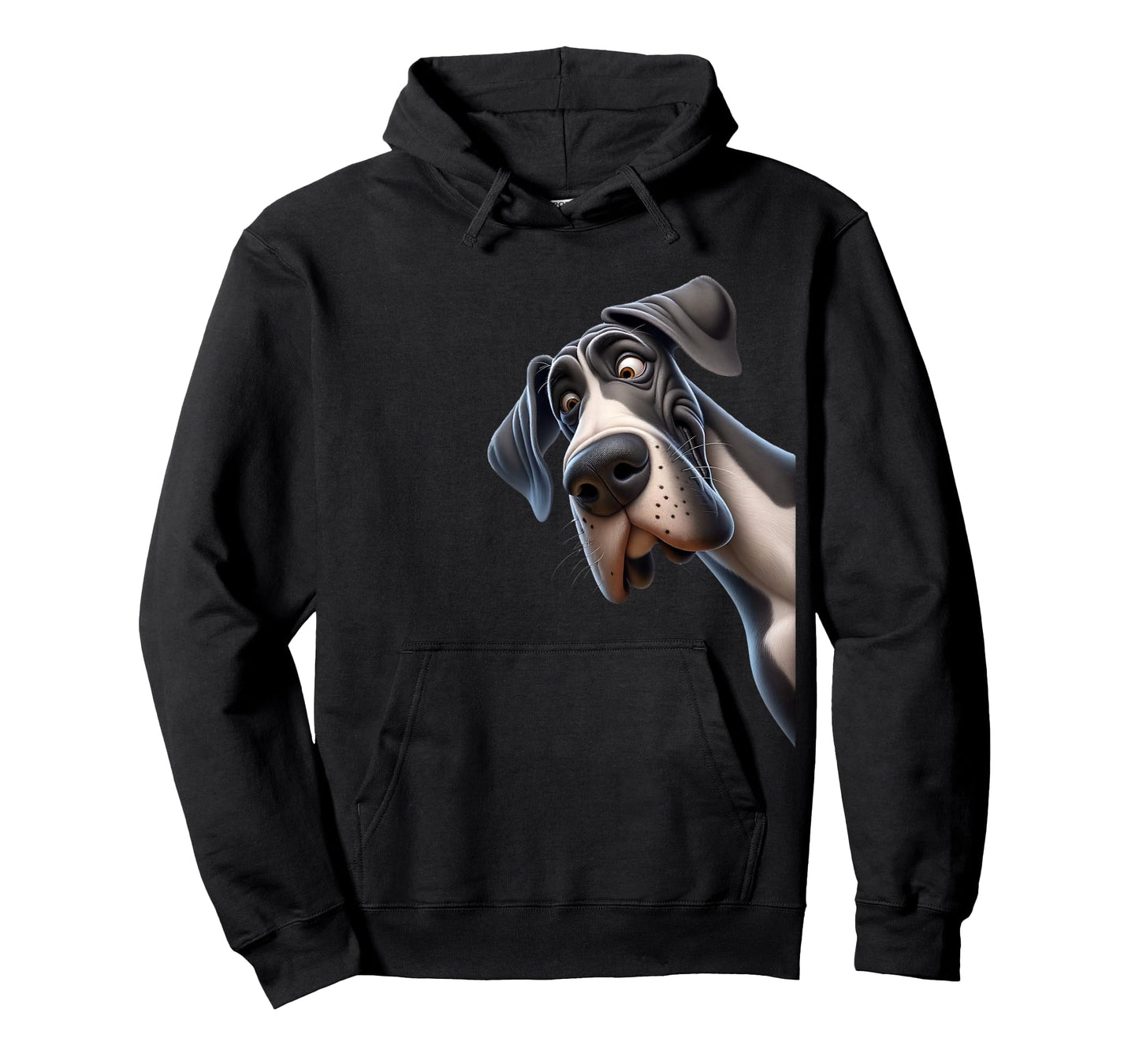 Goofy Giant Adorable Large Gentle Dog Lover Great Dane T-Shirt