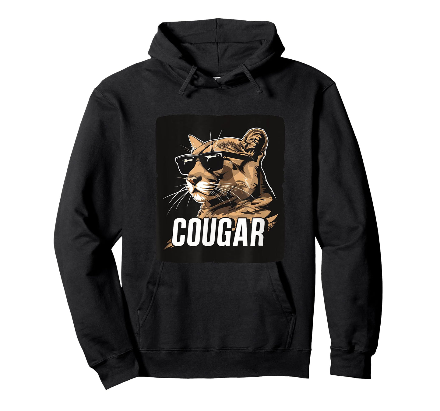 Amazing Cougar Sunglasses Costume for Boys and Girls T-Shirt