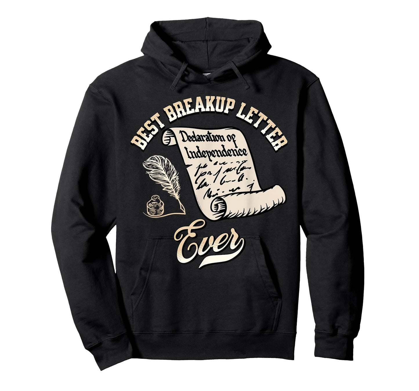 Funny July 4th Best Breakup Letter Ever History 4th of July T-Shirt