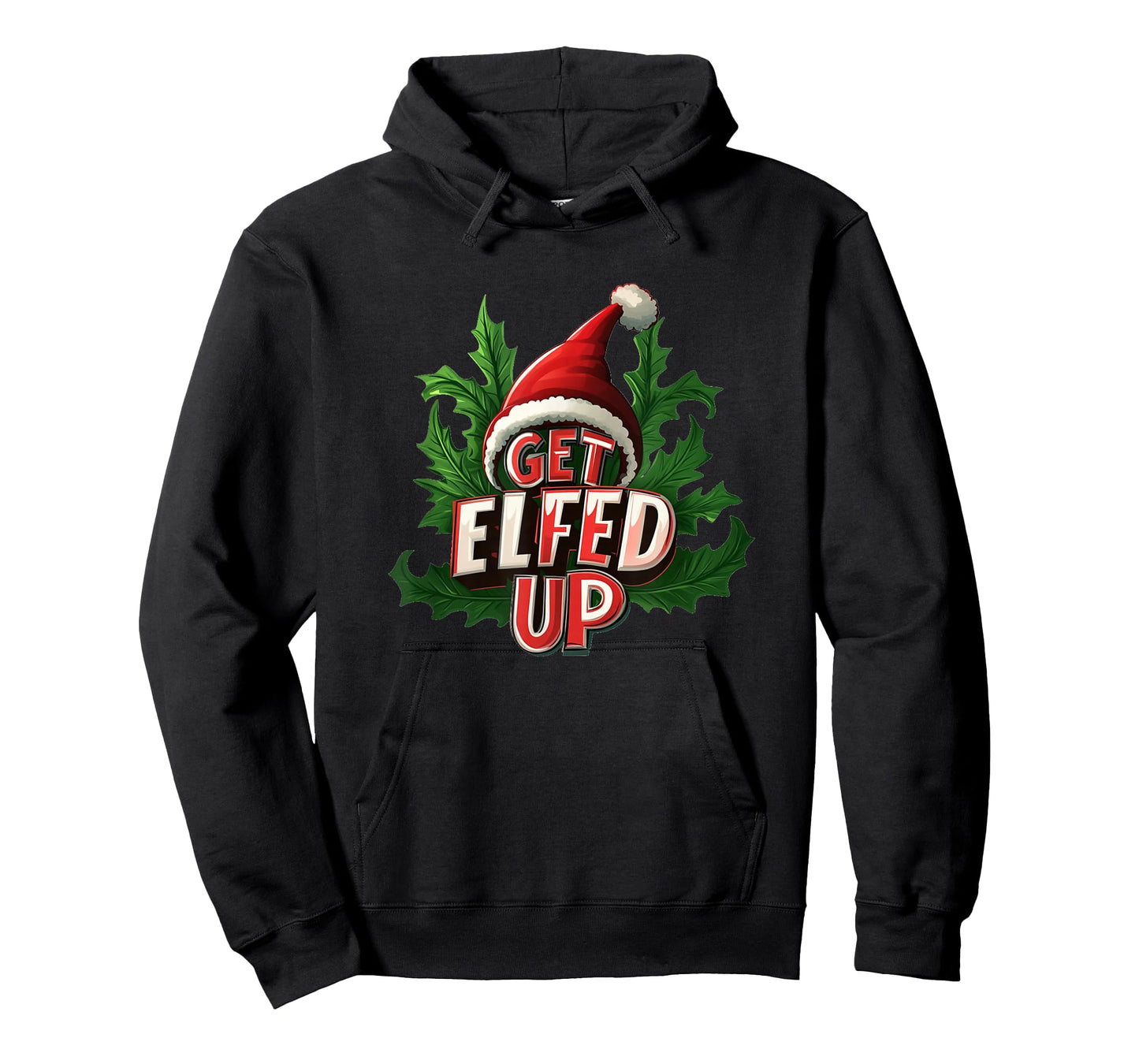 Let get Elfed up Emblem T-Shirt