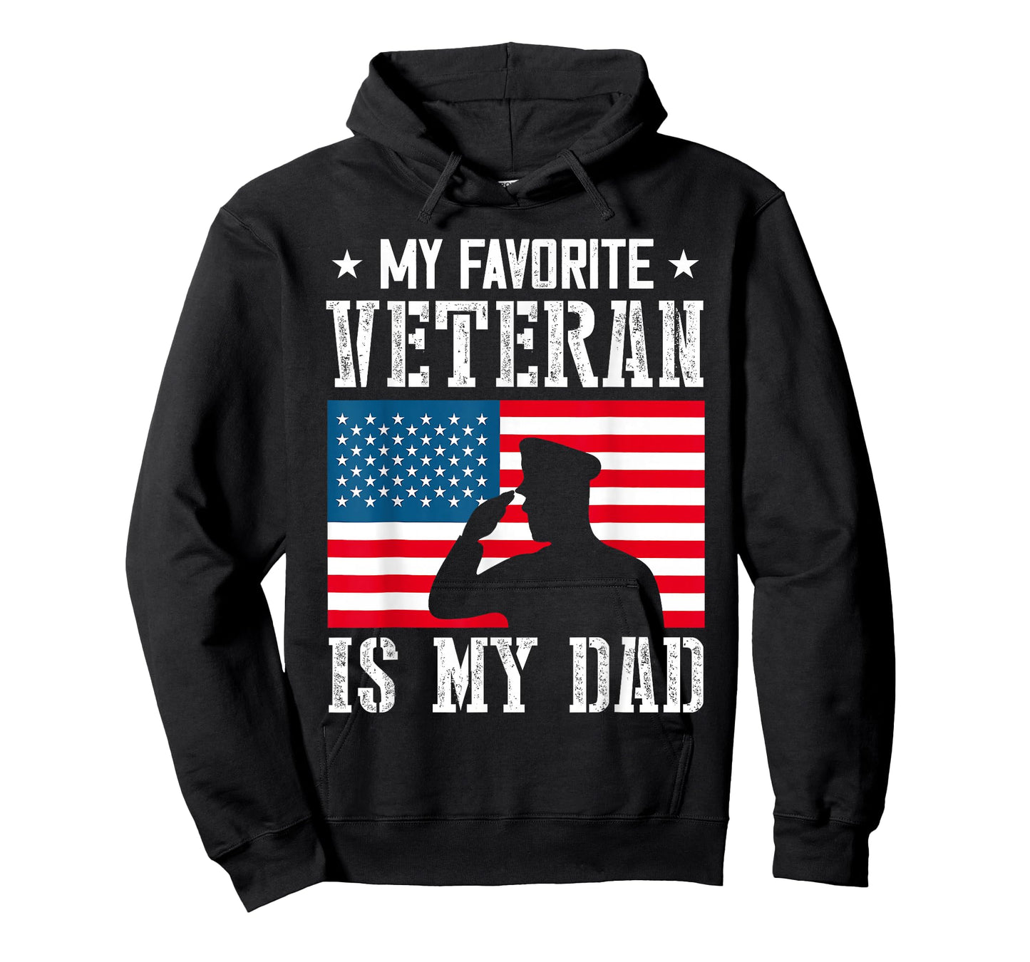 My Favorite Veteran is My Dad Father Veterans Day Thank You T-Shirt