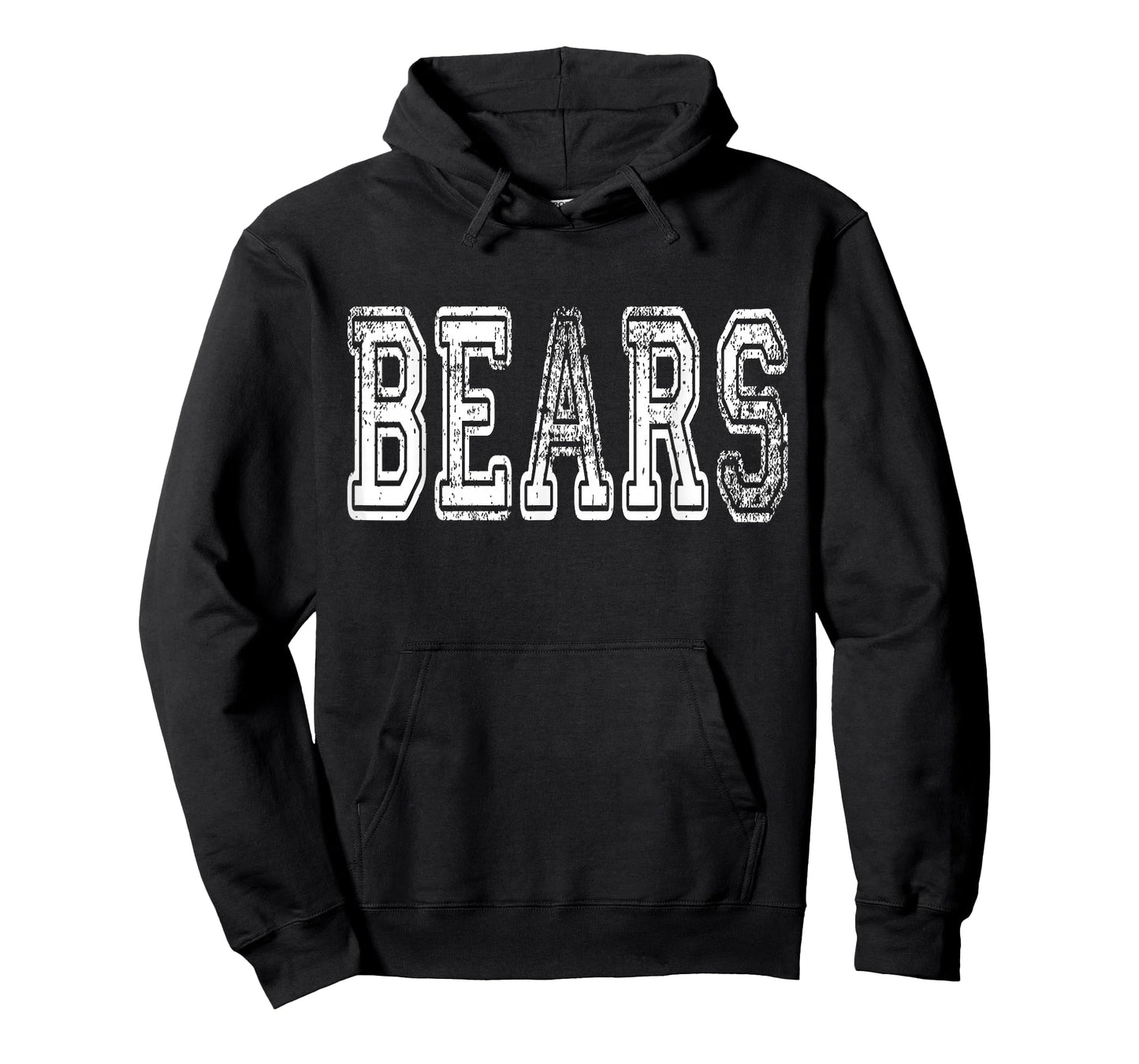 Bears Mascot Distressed Vintage School Sports Name Fans T-Shirt