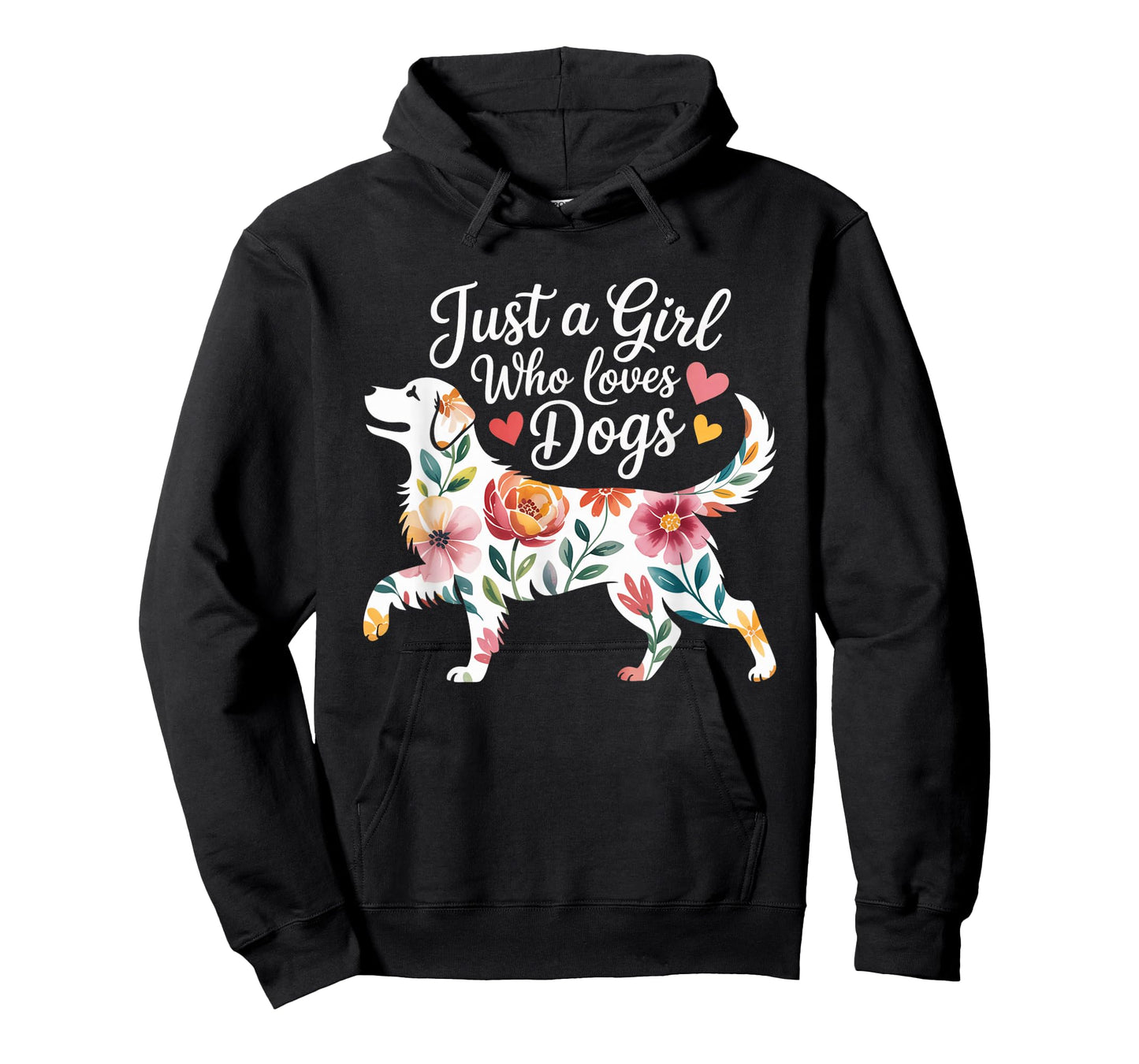 Dog Cute Just A Girl Who Loves Dogs T-Shirt