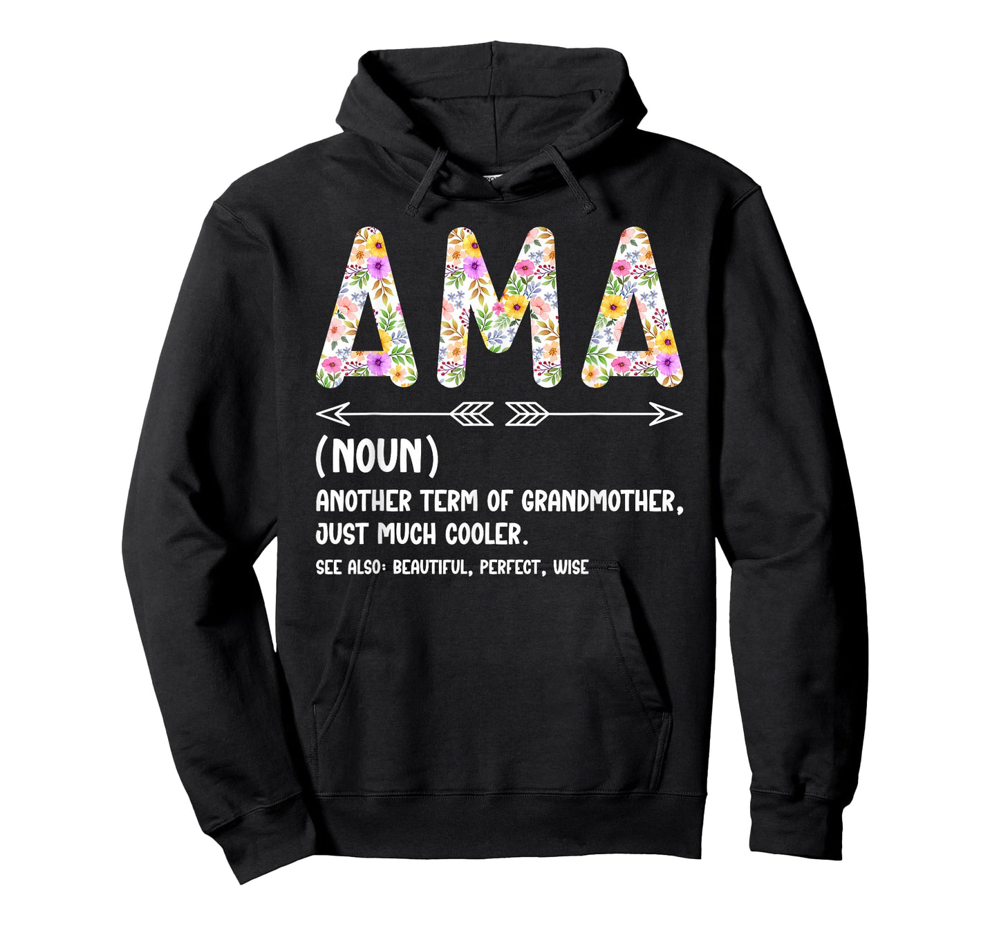 Ama Definition Ama Grandma Ama Grandmother T-Shirt