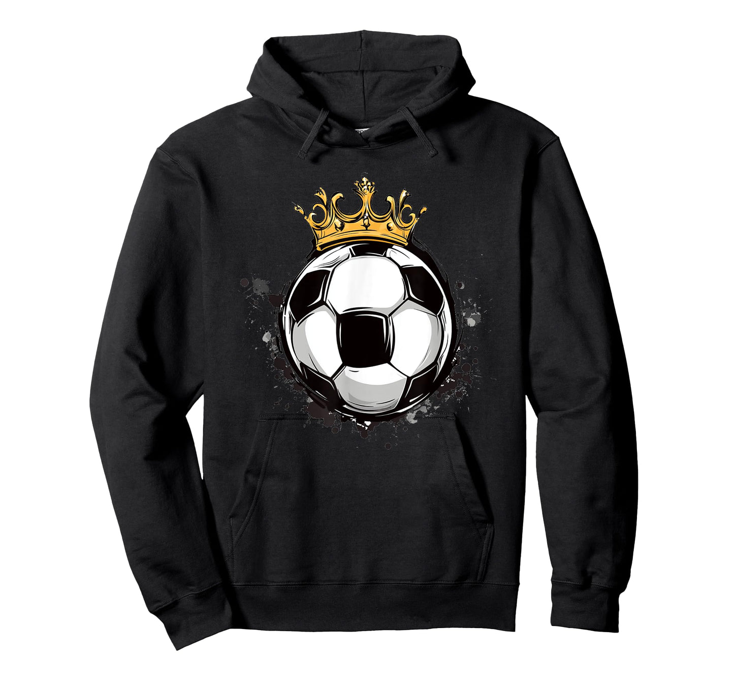 Soccer Royalty with a Crowned Ball for Boys and Girls T-Shirt