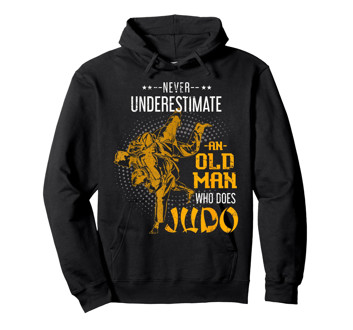 Never Underestimate an Old Man Who Does Judo T-Shirt