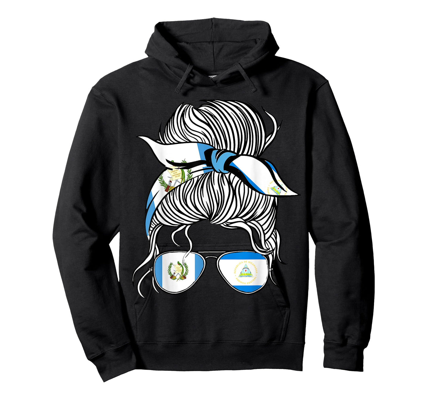 Guatemala Flag Nicaragua Grown Women Girl Country T-Shirt