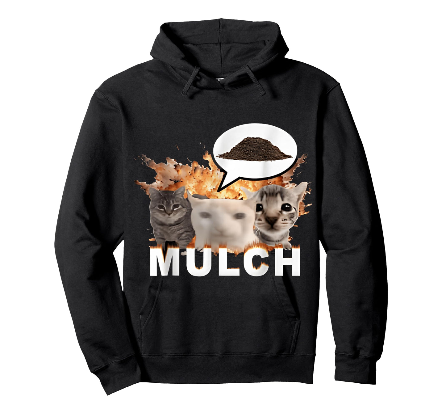 FUNNY Mulch Cat & Meme Cute Cat T-Shirt