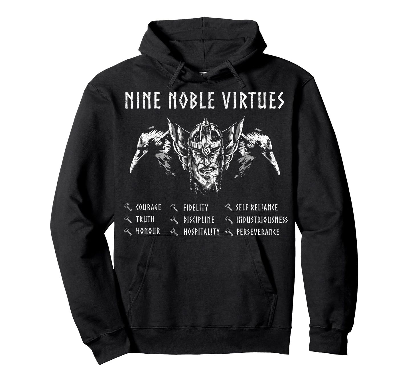 Nine Noble Virtues Shirt, Vikings Pride, Norse T-Shirt