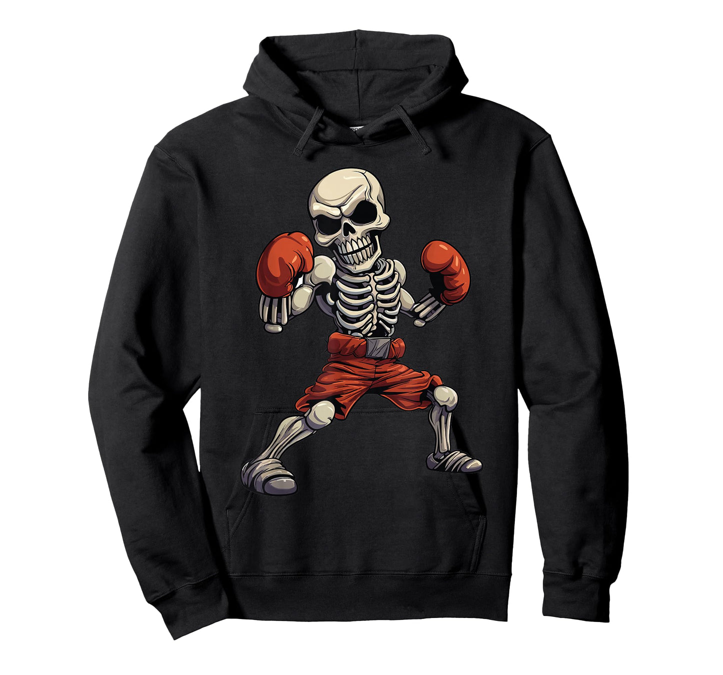 Kickboxing Skeleton Funny Kickboxer Boxing T-Shirt