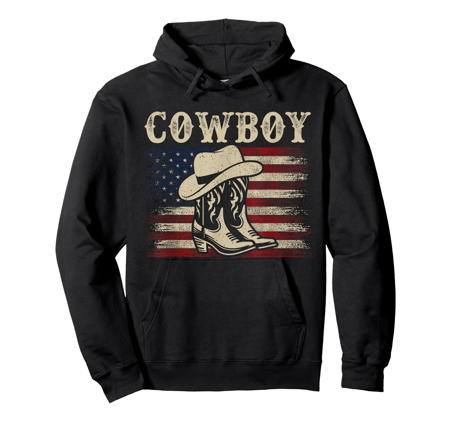 Western Country Men Teen Boy Kid Rodeo Southern Cowboy T-Shirt