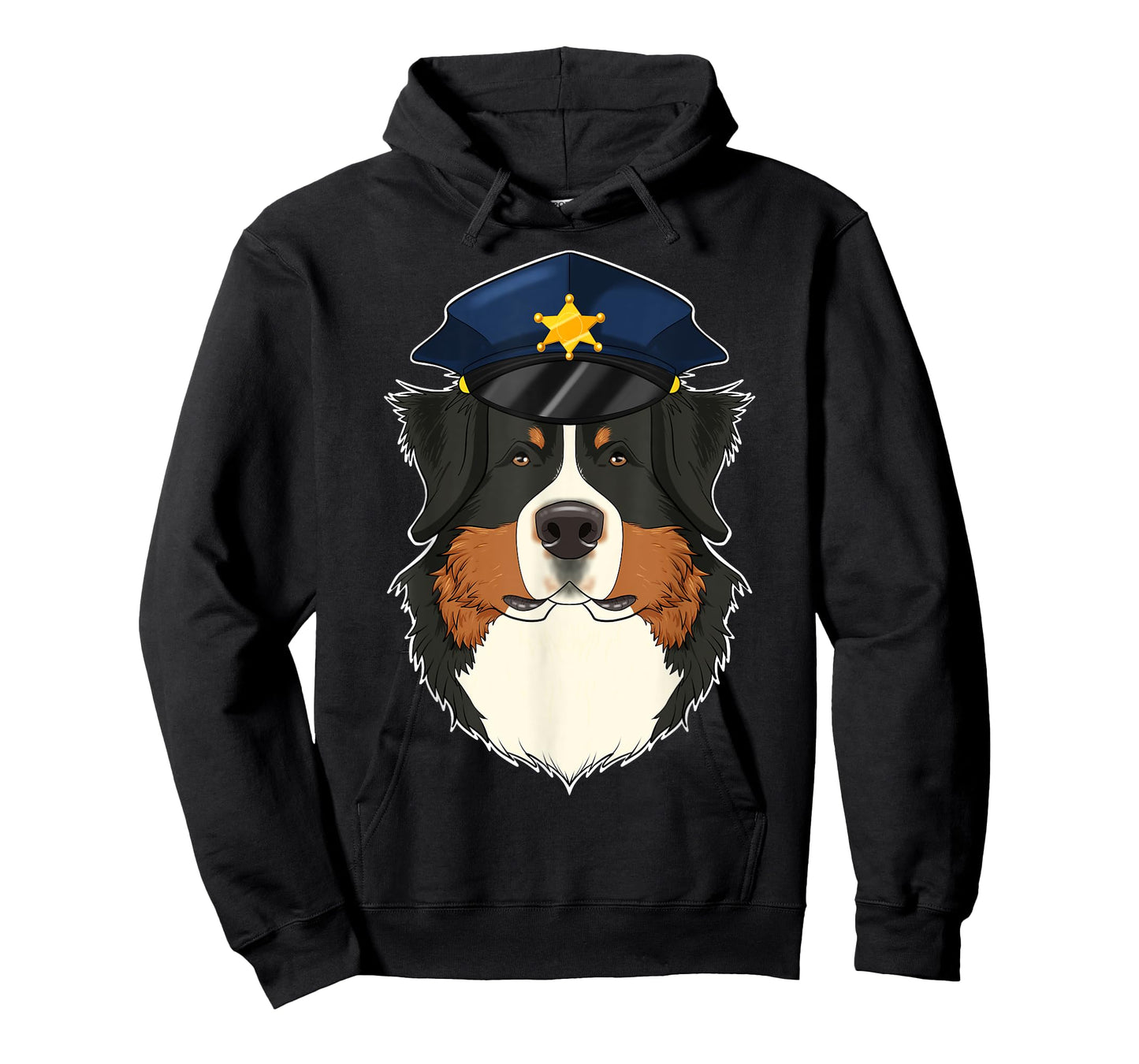 Canine Handler I Police Dog I Police Bernese Mountain Dog T-Shirt