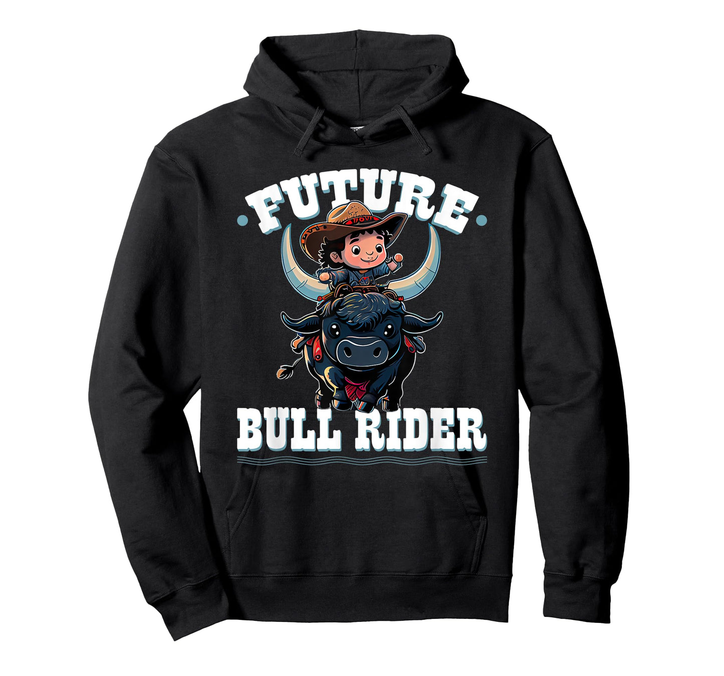 Future Bull Rider, Bull Riding Cowboy Rodeo Boy Kids T-Shirt