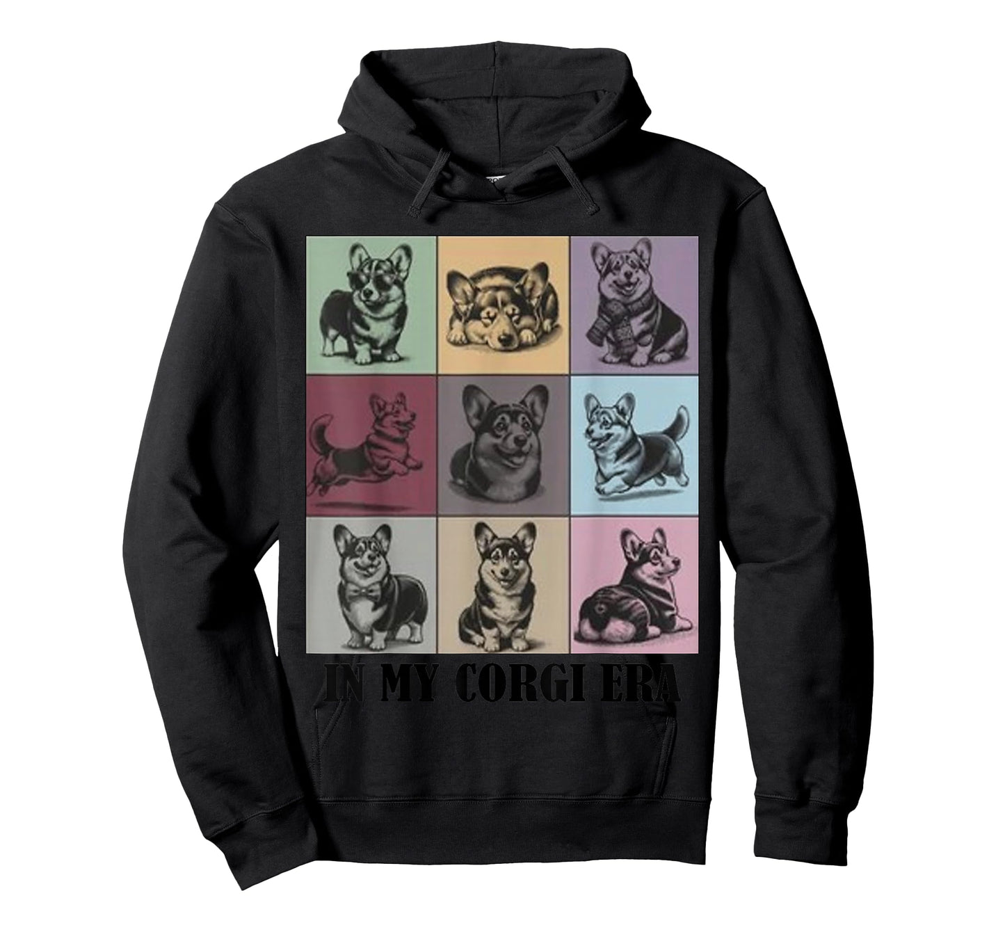 Funny Corgi Mom Quote in My Corgi Era Cool Dog Lovers T-Shirt