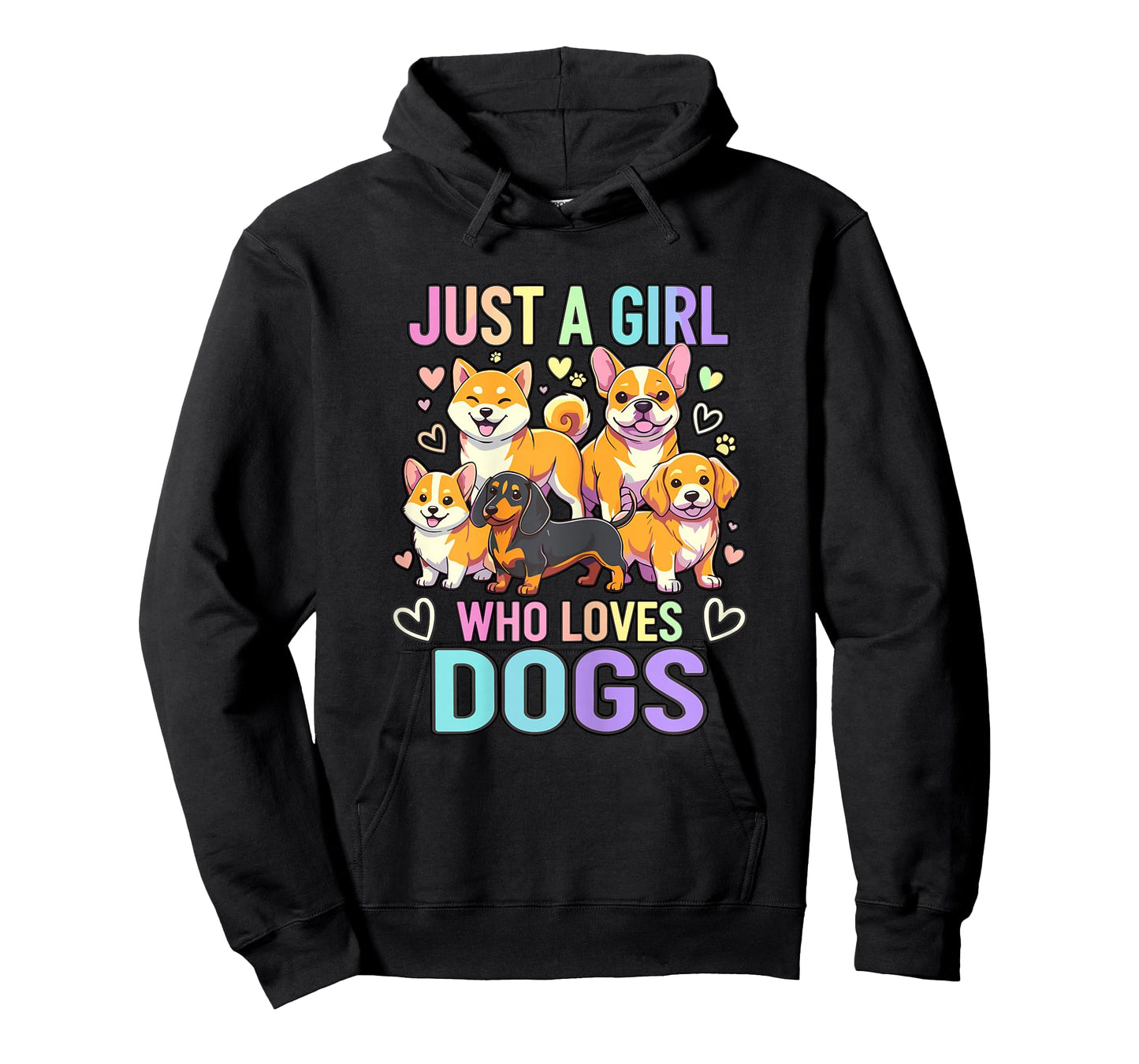 Puppy Dog Lover Just A Girl Who Loves Dogs T-Shirt