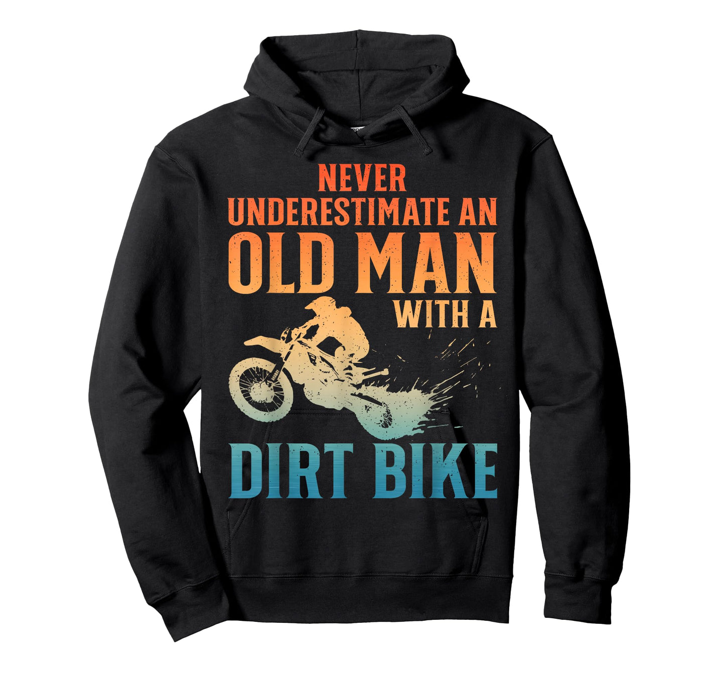 Dirt Bike Art for Men Grandpa Dad Dirtbike Dirt Bike Lover T-Shirt