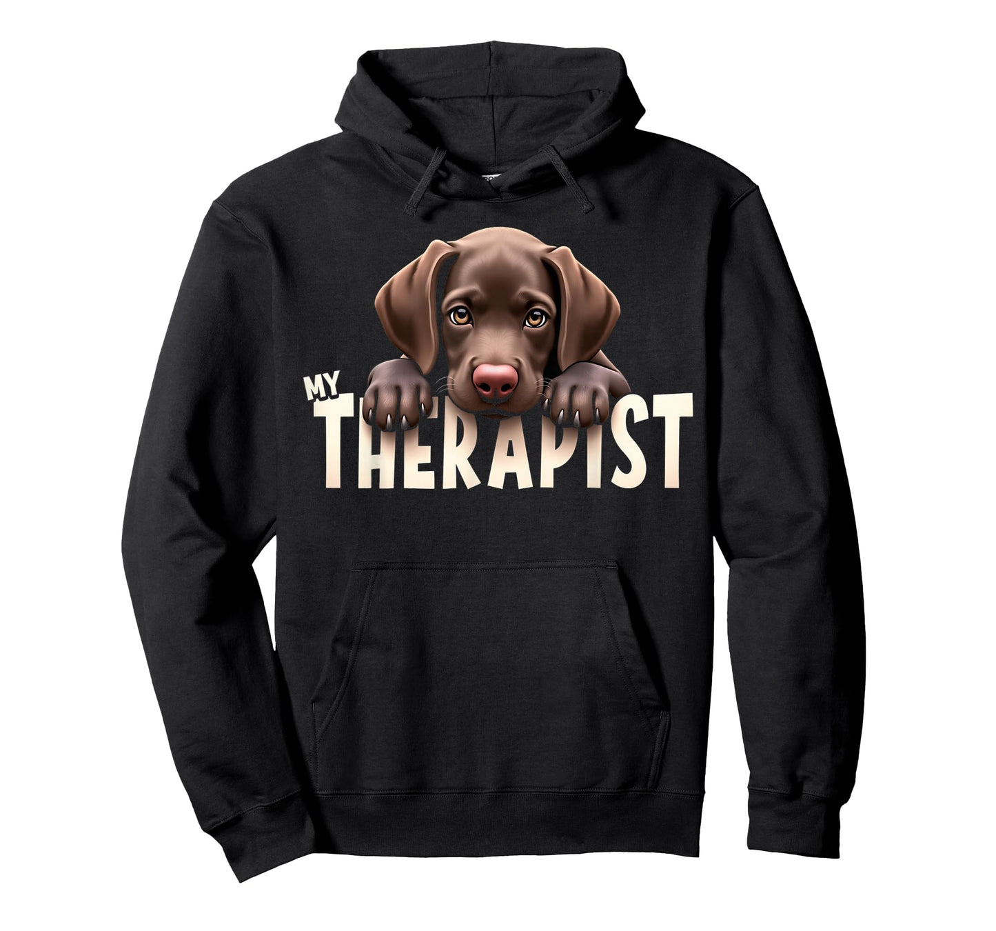 Funny GSP Puppy My Therapist German Shorthaired Pointer Dog T-Shirt