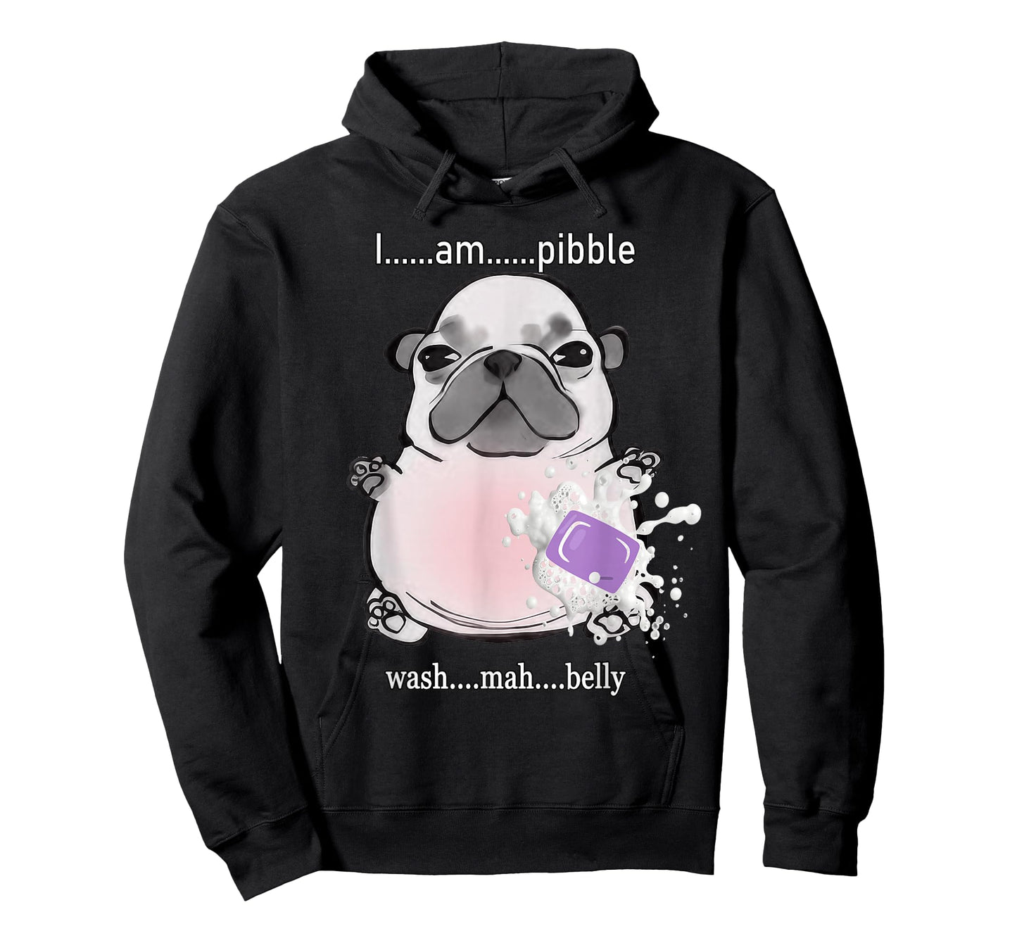 I Am Pibble Wash My Belly Pibble Meme Funny Dog Brainrot T-Shirt