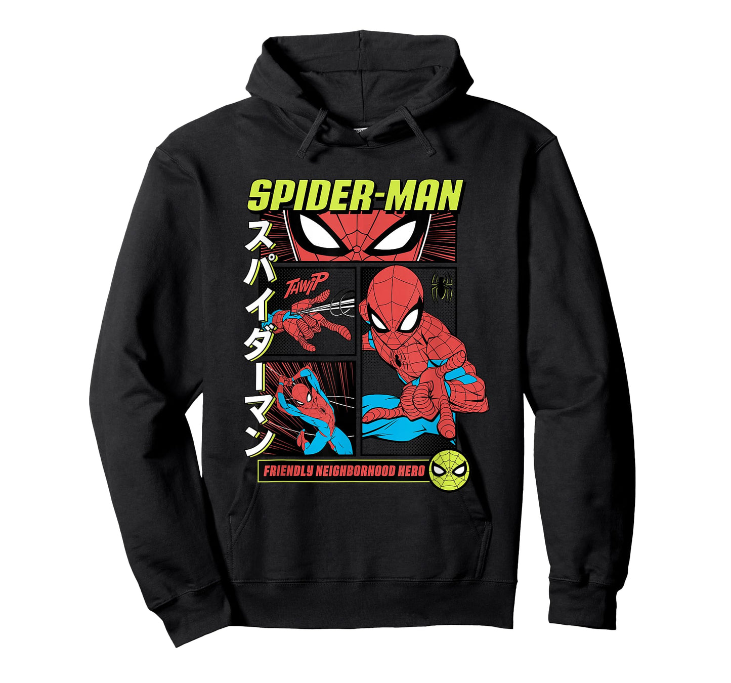 Marvel Comics Spider-Man Manga Style Hero T-Shirt