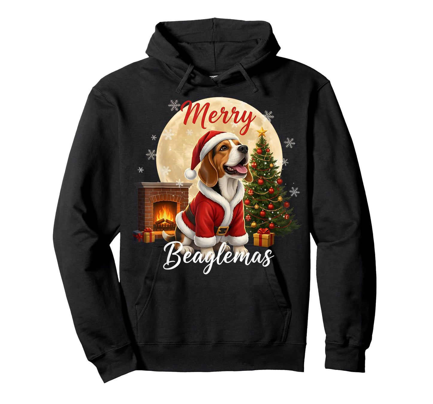 Beagle Christmas Beagle Costume Beagle Xmas Merry Beaglemas T-Shirt