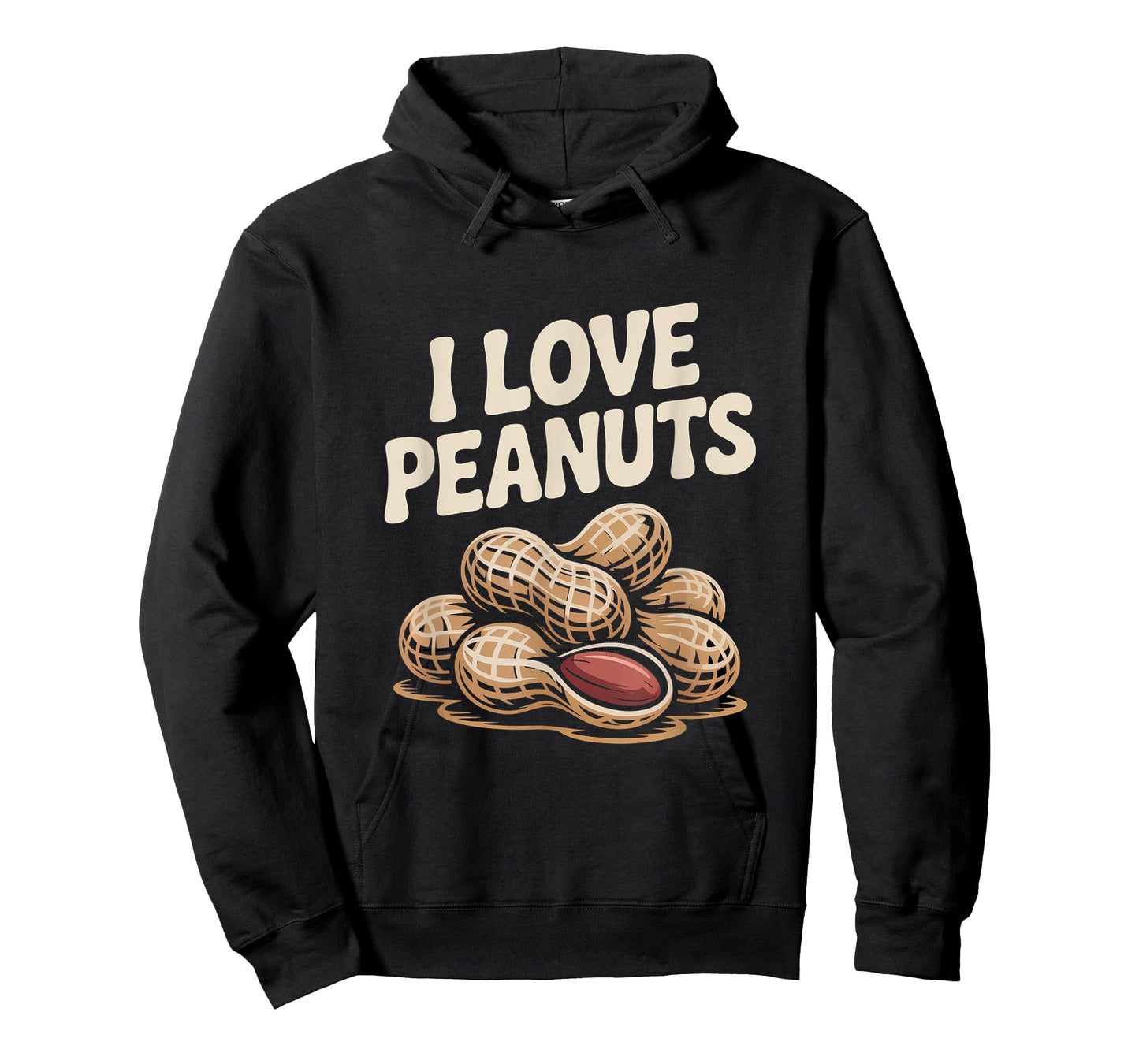 I Love Peanuts Funny Peanut Lover T-Shirt