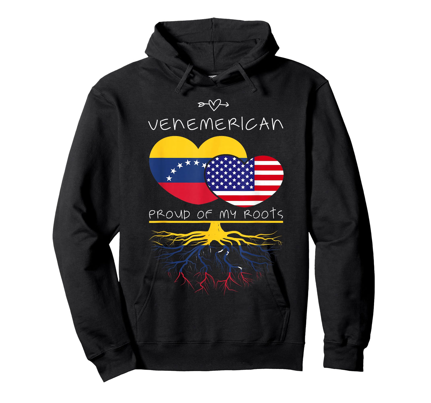 Venezuela USA Proud Of Both Countries Venemerican T-Shirt