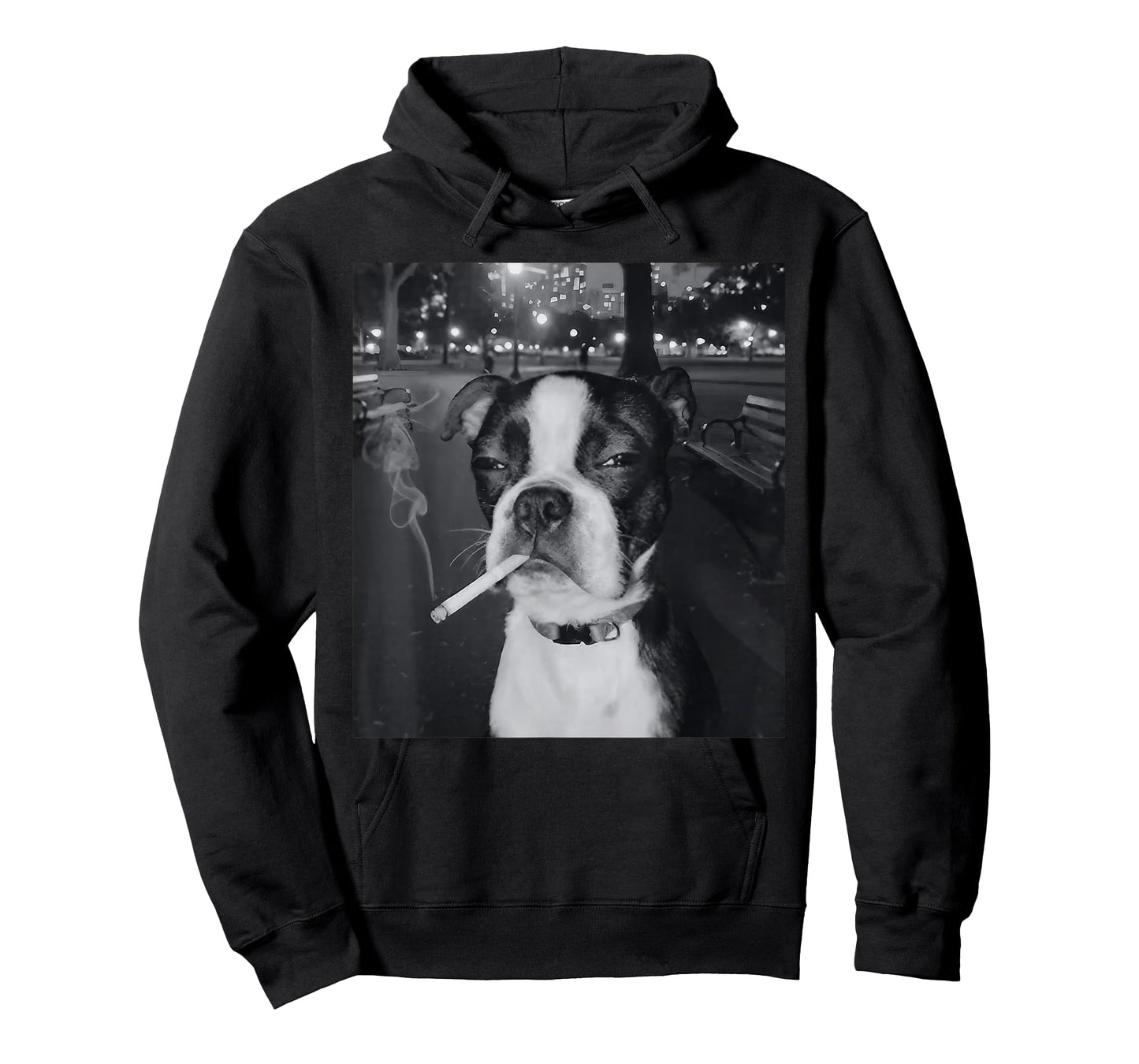Funny Smoking Dog Meme Cigarette Gen Z Meme Dog Lover T-Shirt