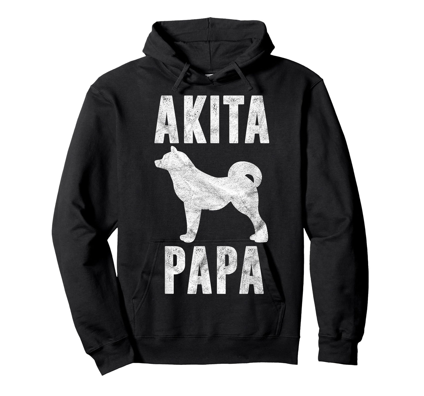 Vintage Akita Dad Gift Akita Father Dog Papa Pet Lover T-Shirt