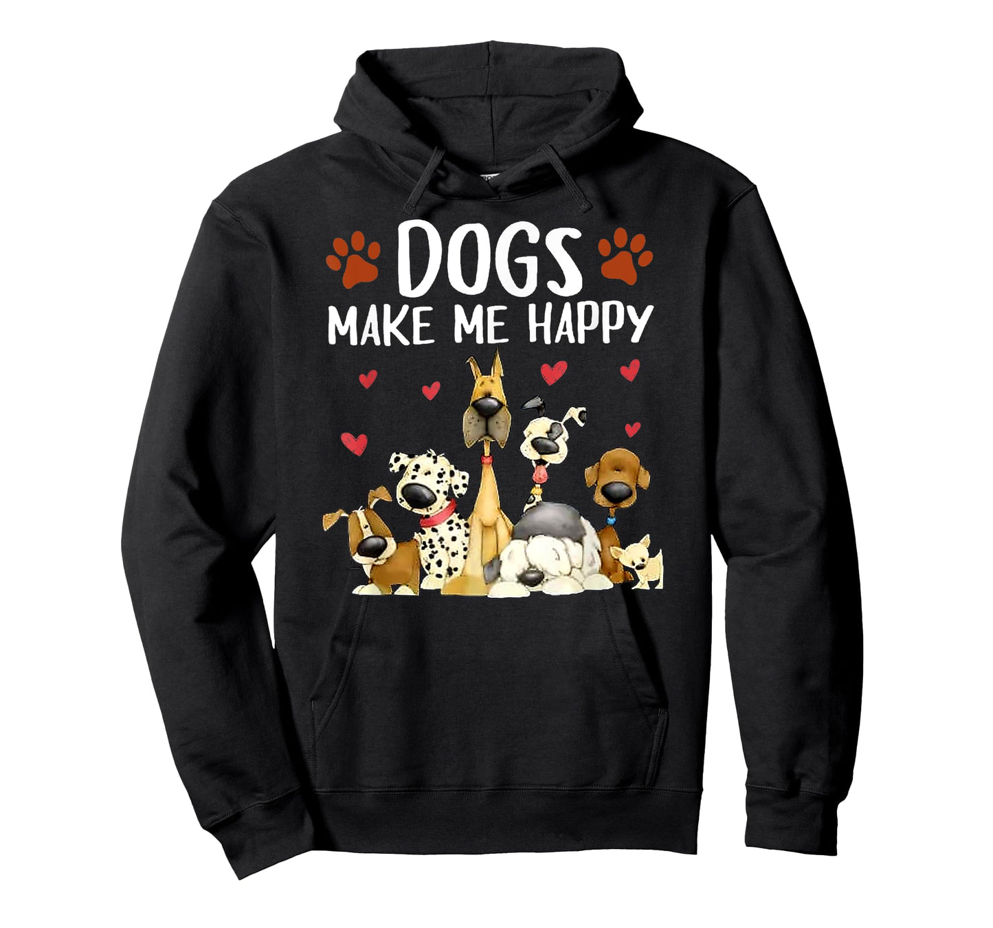 Dogs make me Happy - For Doglovers - Cute Puppy Puppies T-Shirt