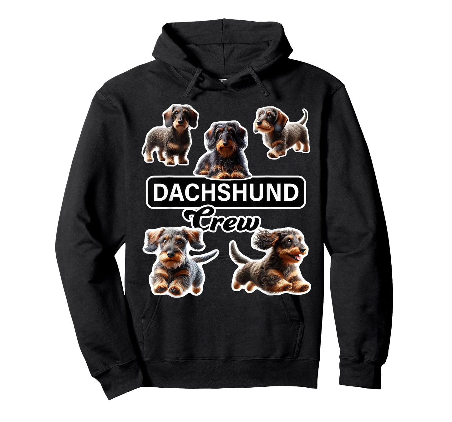 Wirehaired Dachshund Crew T-Shirt