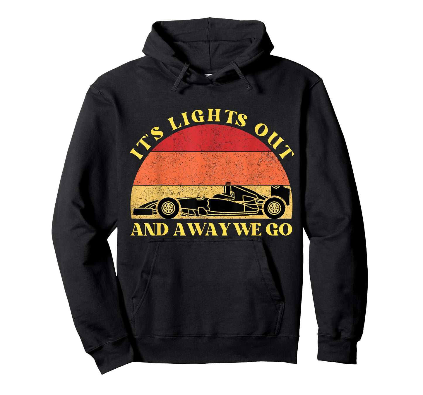 It's Lights Out and Away We Go Race Week Motorsport Racing T-Shirt