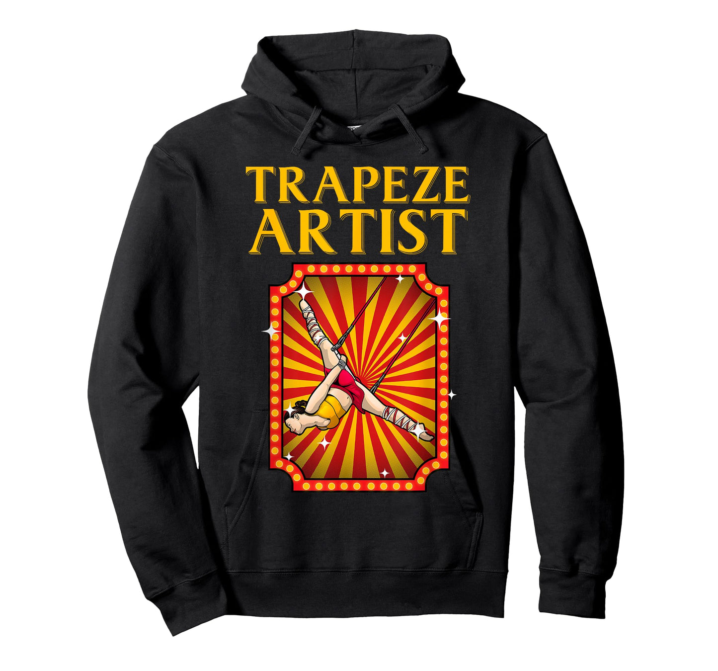 Funny Trapeze Artist Costume Design Kids Men Women Circus T-Shirt