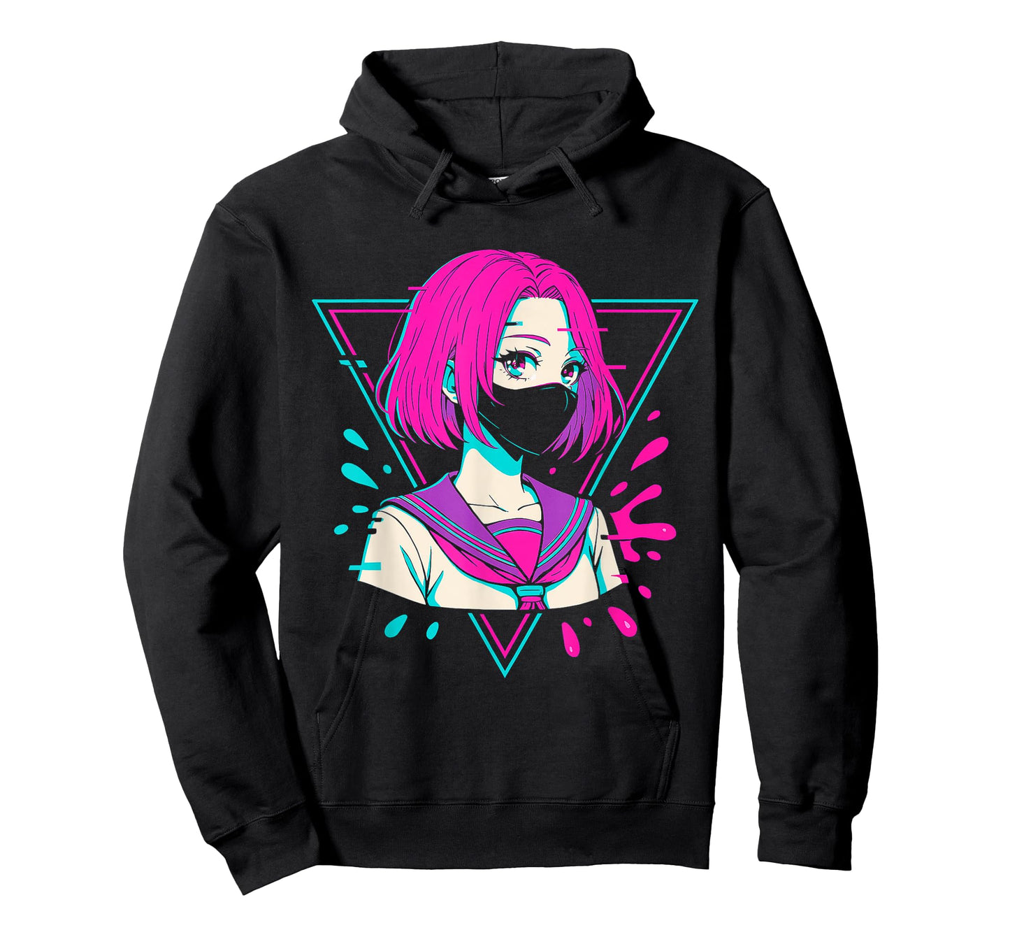 Japanese Anime Girl Indie Old Aesthetic Otaku Cyberpunk T-Shirt