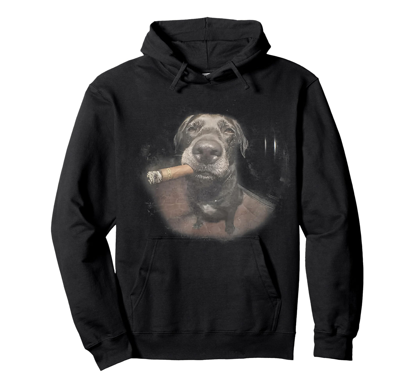 Funny Smoking Dog T-Shirt