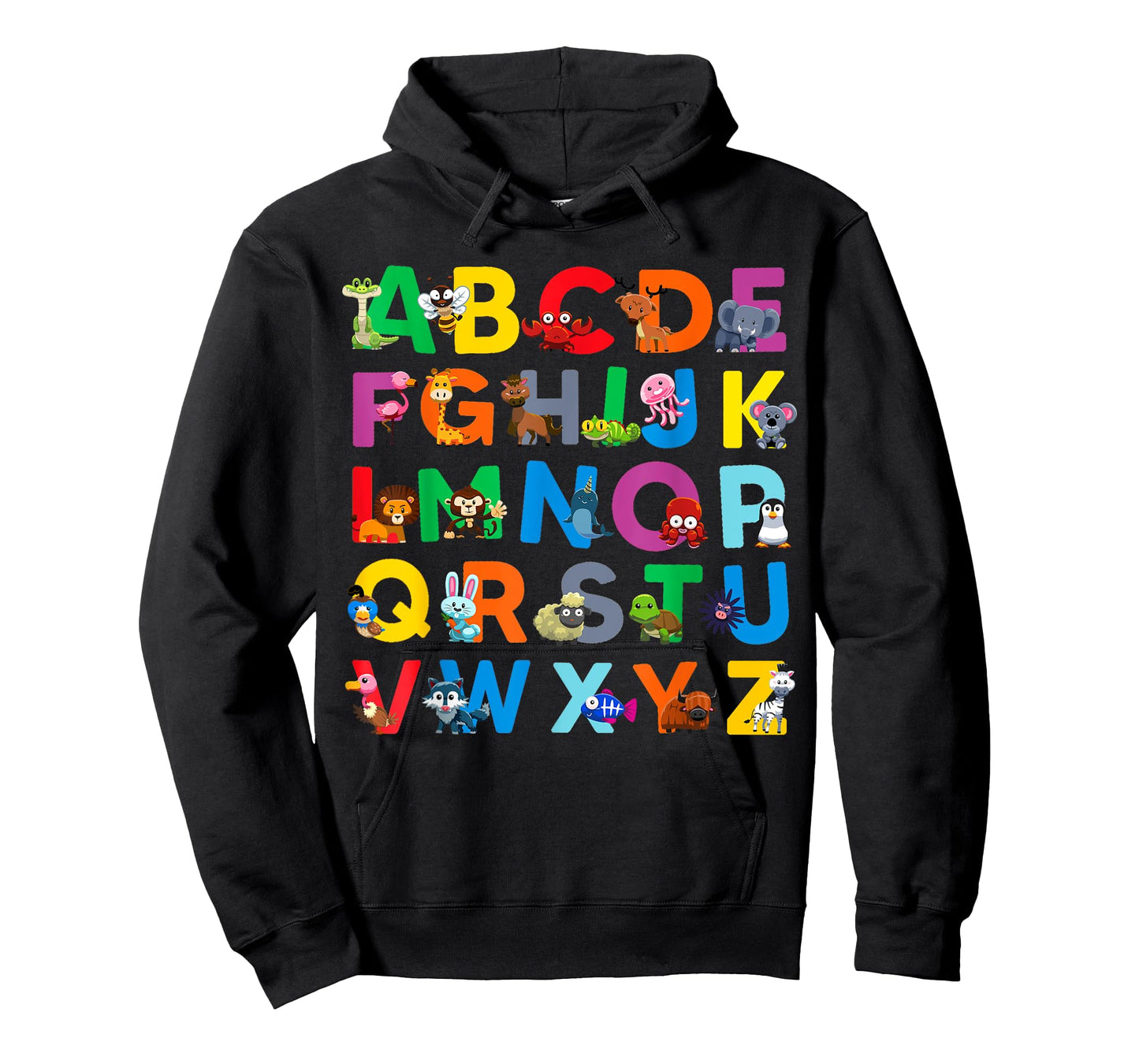 Zoo Animal Alphabet ABCs Animals Learning A-Z ABC Letters T-Shirt