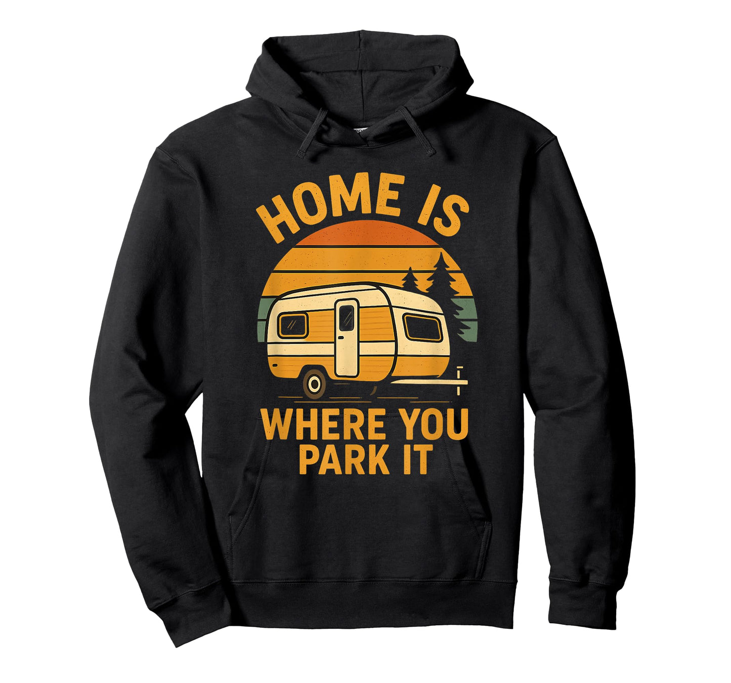 Home is Where You Park It RV Camper T-Shirt