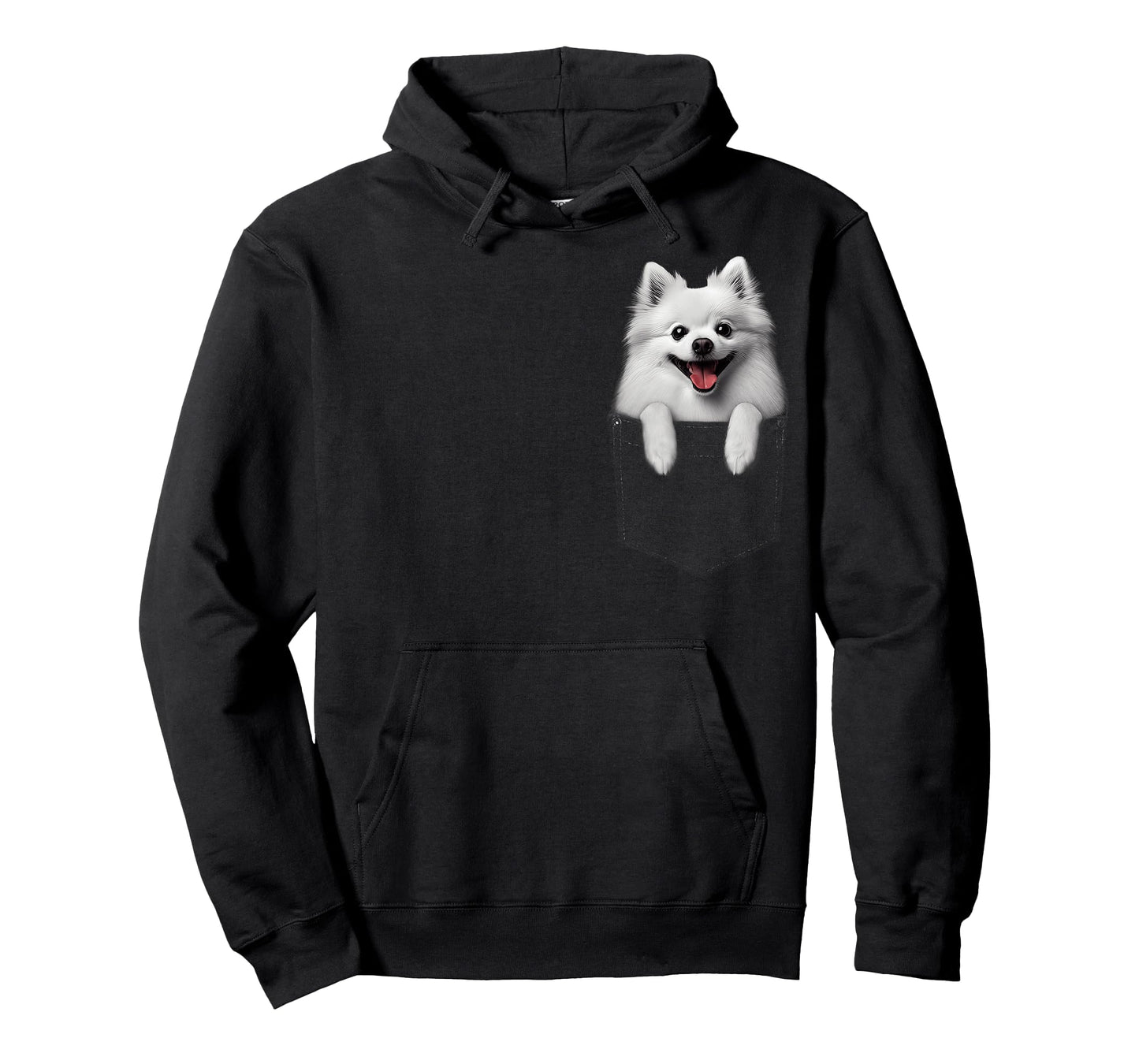 Pocket American Eskimo Dog Cute Dog Lover Owner Gift T-Shirt