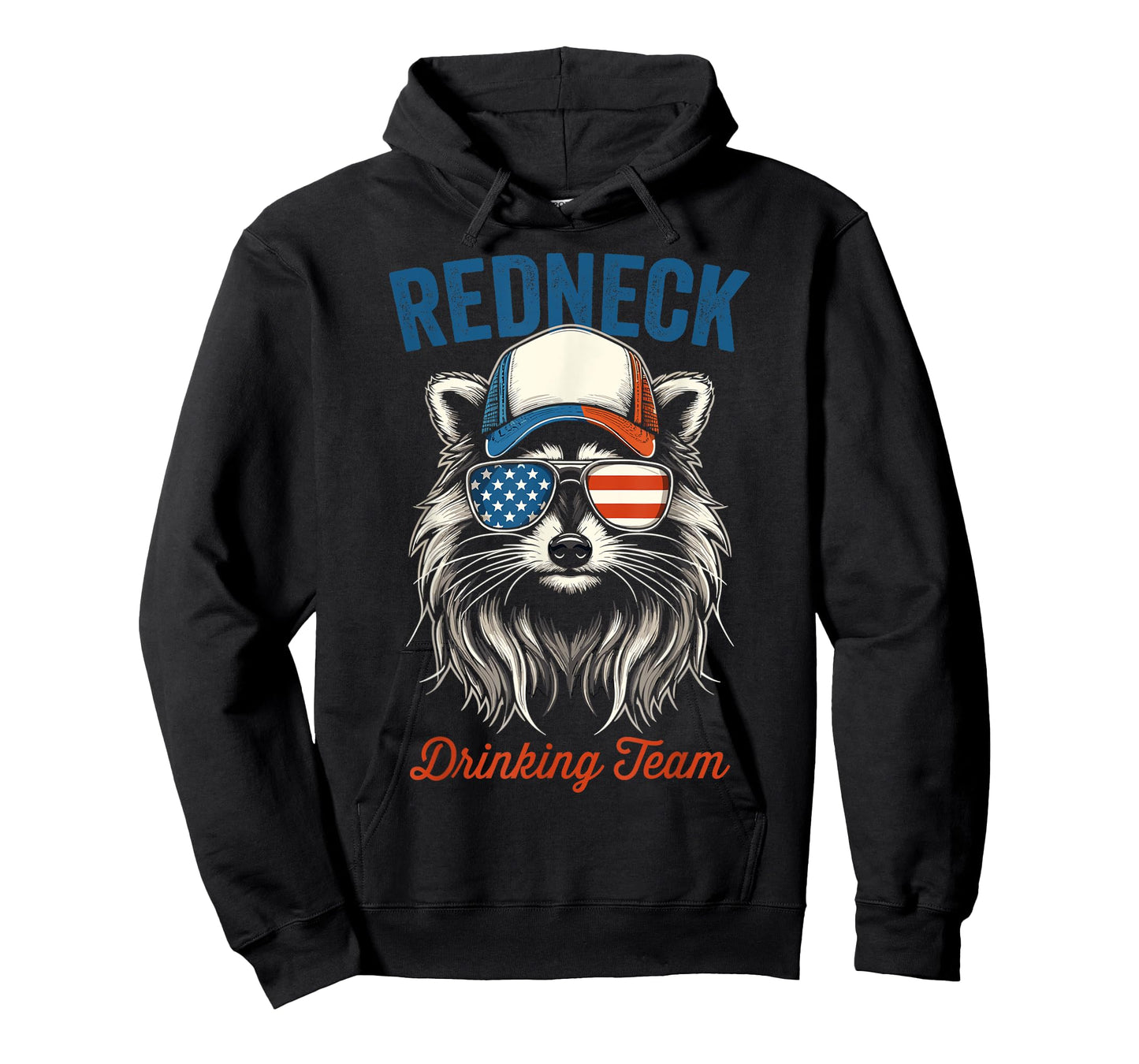 Redneck Raccoon Mullet White Trash Party Attire Hillbilly T-Shirt